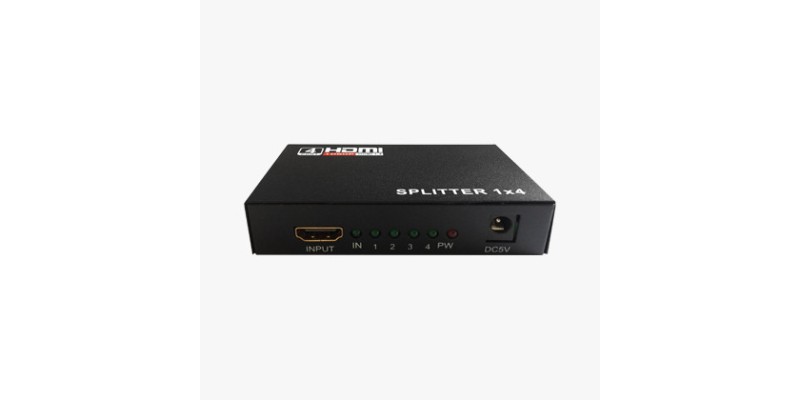 HDMI Splitter 1 Input to 4 Outputs