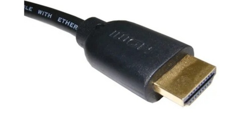 SAC 1.5m Black Round HDMI 2.0 Cable