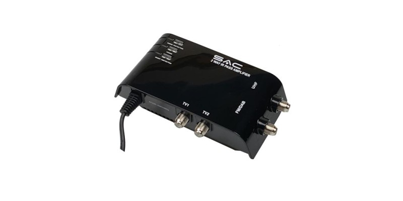 SAC 2 Way Indoor UHF/DAB IR Pass LTE Amplifier