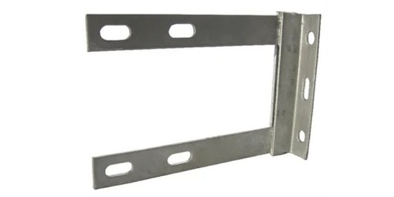 9" x 6" Galvanised Aerial Mast Wall Bracket