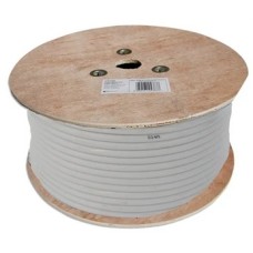 SAC 250m RG6 Aerial & Satellite Coaxial Cable White