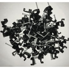 Cable Clips for RG59 + Power CCTV Cable (Bag of 100)