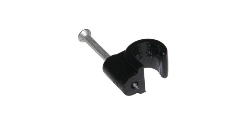 Antiference INSSCC/BLK – Cable Clip 7mm Black (100/BAG)