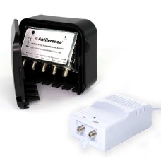 Antiference 1 in 8 out 75 Series Variable Gain Masthead Kit 1-25dB