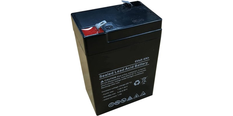 electrosmart Sealed Rechargeable Lead Acid Battery 6v 4Ah / 4000mAh