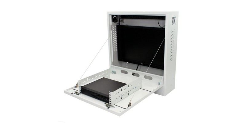 Antiference Large Lockable Wall DVR Enclosure