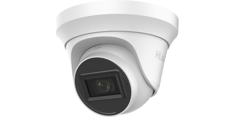 HiLook 2MP HD Turret CCTV Security Camera with Built in Microphone 2.8mm Lens White THC-T220-MS(2.8mm)