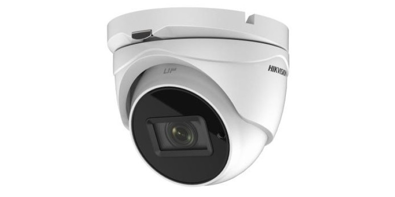 Hikvision DS-2CE56H0T-IT3ZF 5MP Motorized Varifocal Turret Camera 2.7-13.5mm Lens White
