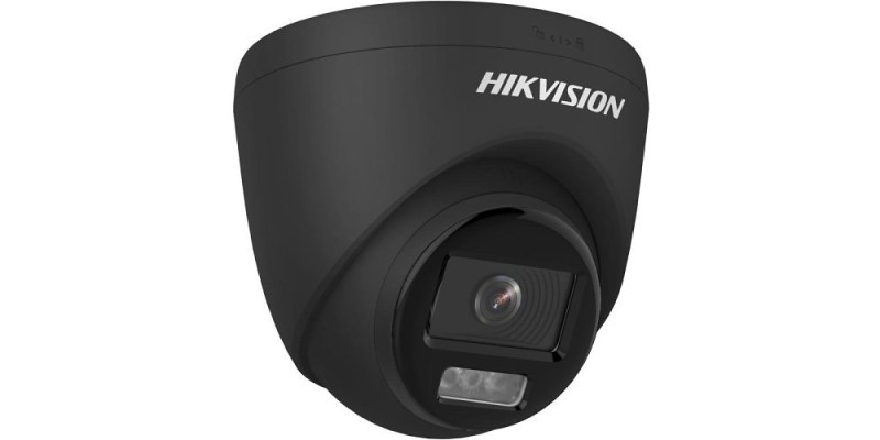 Hikvision DS-2CE72KF3T-LSYE(2.8mm) 3K PoC Smart Hybrid Light ColorVu with Microphone Fixed Turret Camera 2.8mm Lens Black