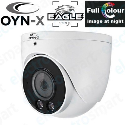 OYN-X E5-TUR-A-FW 5MP Full Colour Turret CCTV Camera 2.8mm Lens White
