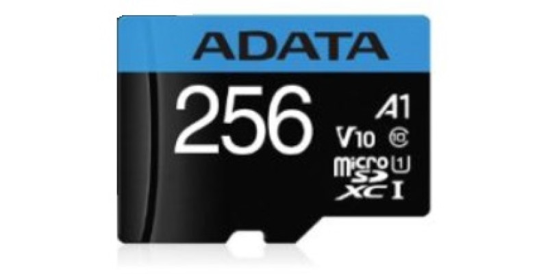 ADATA 256GB Micro SDXC Memory Card with SD Adaptor