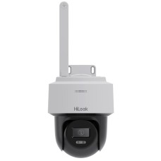 HiLook 4MP Outdoor WiFi PT Pan Tilt Network Camera 2.8mm Lens White PTZ-N2C400I-W(W)(2.8mm)