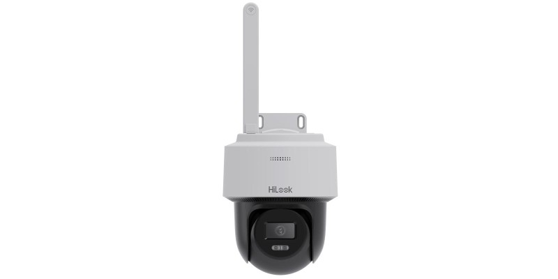 HiLook 4MP Outdoor WiFi PT Pan Tilt Network Camera 2.8mm Lens White PTZ-N2C400I-W(W)(2.8mm)