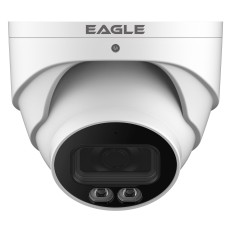OYN-X 4MP White IP CCTV Network PoE Turret Camera Full Colour IP67 Microphone