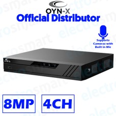 OYN-X EAGLE-NVR-4K-4 4 Channel up to 8MP NVR