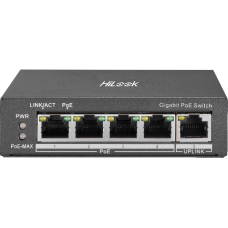 HiLook 4 Port Gigabit PoE Network Switch NS-0505P-35