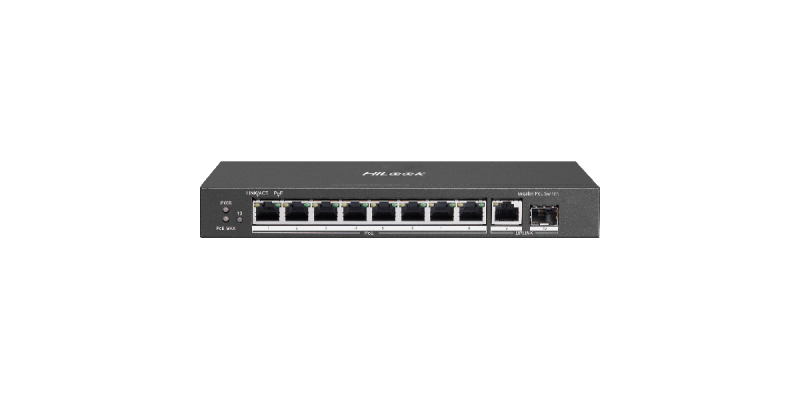 HiLook 8 Port Gigabit PoE Network Switch NS-0510P-58