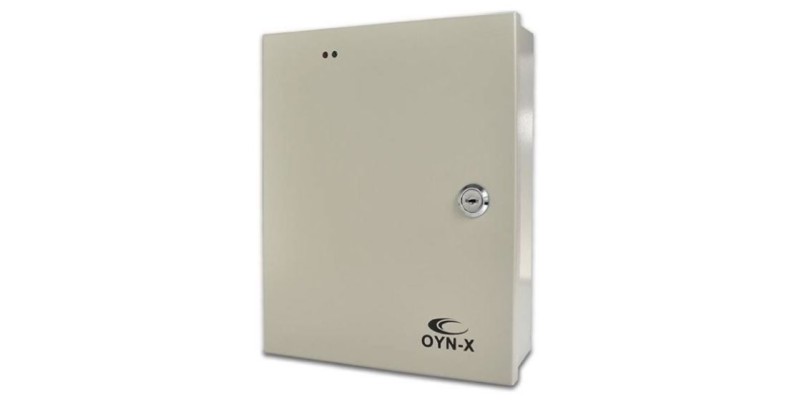 QVIS 9 Port 10A 12v Metal Boxed CCTV Power Supply