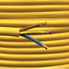 Beetronic 5m 2.5mm² Yellow Arctic Grade 3 Core PVC Flex Cable 3183AG Caravan Outdoor Mains 240v Wire Beetronic 5m 2.5mm² Yellow Arctic Grade 3 Core PVC Flex Cable 3183AG Caravan Outdoor Mains 240v Wire