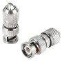 2 x Easy Quick Fit BNC Connector Plug Male CCTV Coaxial Cable RG59 RG6 Screw