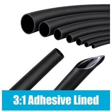 3:1 Adhesive Lined Heat Shrink 3mm - 38.1mm PER METER
