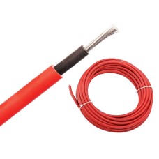iStand 30m 4mm² Solar Cable Panel PV Red DC Rated Insulated Wire TuV H1Z2Z2-K