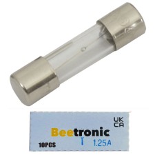 PC1398 Slow Blow Time Delay Glass Fuse 400MA 20mm x 5mm x 2 Pack 