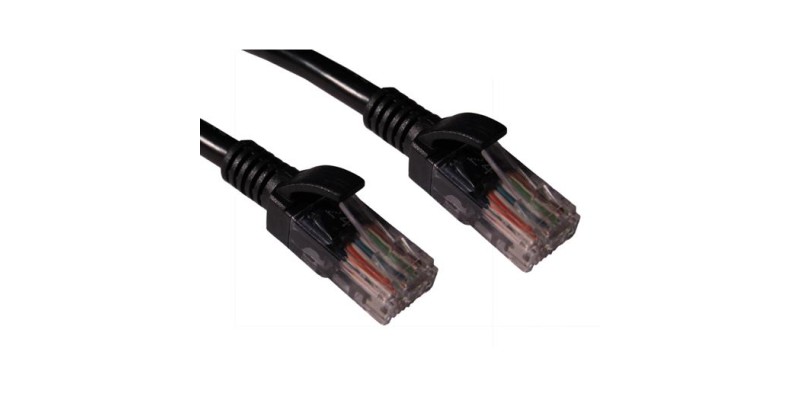 Beetronic 3m Cat5e Ethernet Network Patch Cable Cable - Black
