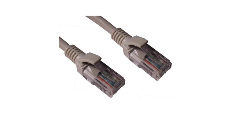 Beetronic 1m Cat5e Ethernet Network Patch Cable Cable - Grey