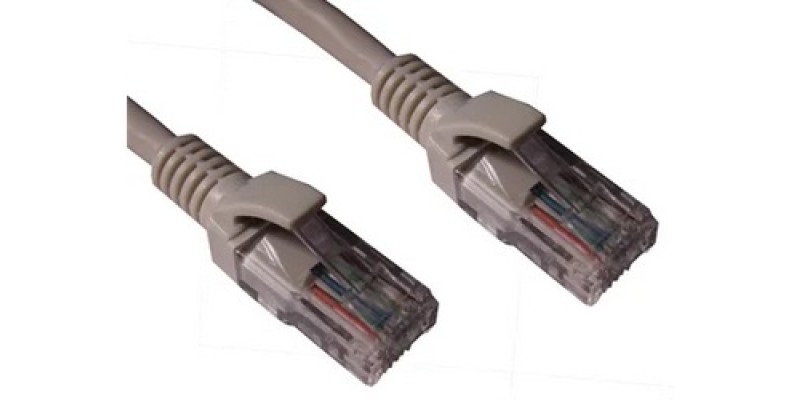 SAC 1m Cat5e Ethernet Network Patch Cable Cable - Grey