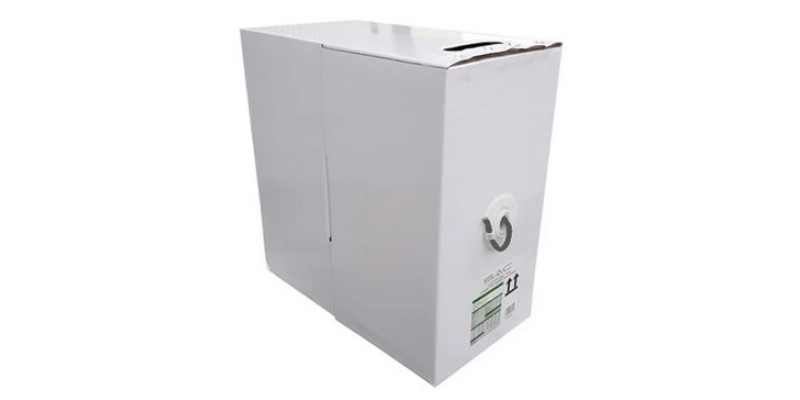 SAC 305m Pull Box CAT6 UTP 23AWG PVC Solid CU Grey
