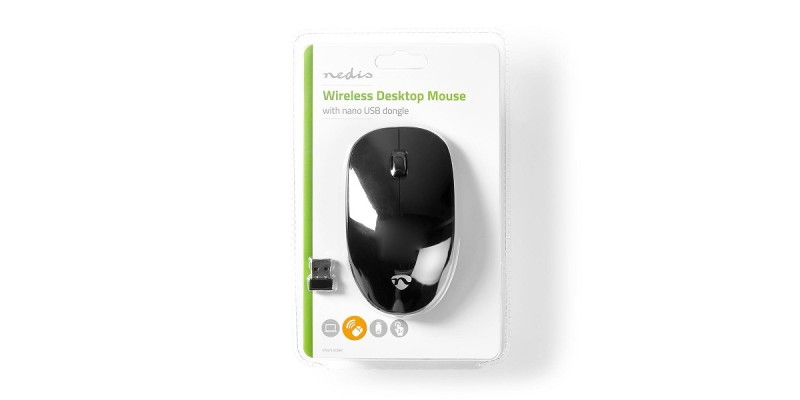 Wireless Desktop Mouse with nano USB dongle