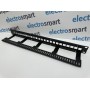 Part King 24 Port 1U Blank Unloaded Keystone Patch Panel for 19" Network Data Cabinet