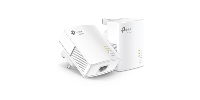 tp-link 1000Mbps Powerline Starter Kit Wi-Fi Range Extender TL-PA7017 KIT