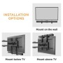 Part King Universal Adjustable Soundbar Speaker Bracket Mount Holder Above Below TV VESA