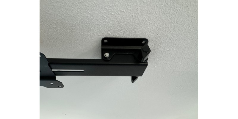 Part King Fold Up Down Away TV Ceiling Mount Bracket 19" 20" 21" 23" 27" LED TV VESA 75x75 100x100 Folding Sloping Ceiling Flip Bracket