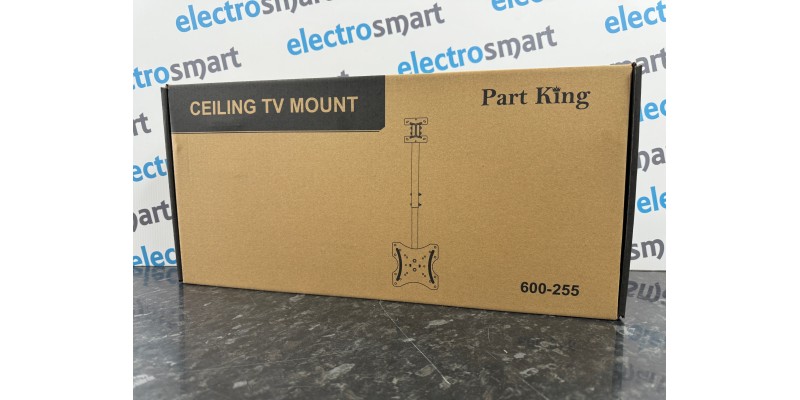 Part King TV Ceiling Pole Mount Bracket 24" 32" 40" 42" 43" LED TV VESA 100x100 200x100 200x200