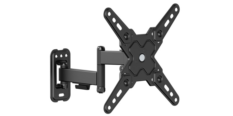 Part King Full Motion TV Wall Mount Bracket Tilt Swivel Arm 13" - 43" LED LCD