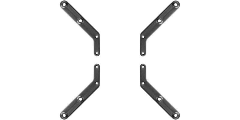 Part King 300x300 or 400x400 VESA Adaptor Arms for Converting 200x100 or 200x200 TV Wall Mounting Bracket