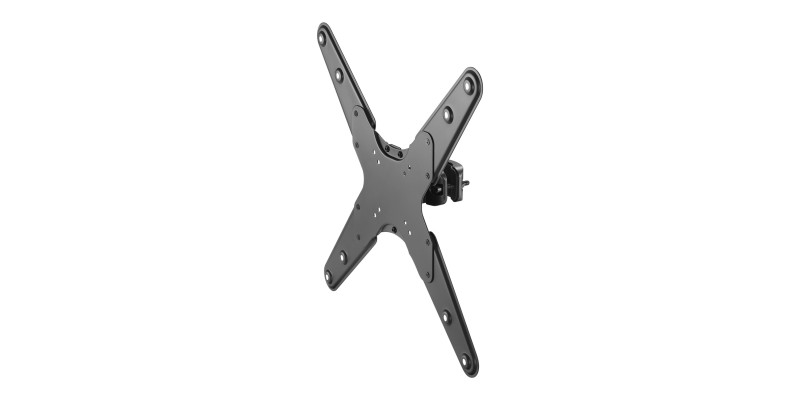 Part King Pole Mount TV Monitor Arm Bracket 32-55" for Disco Karaoke Adjustable 28 - 50mm