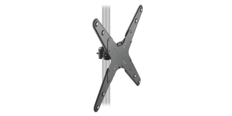 Part King Pole Mount TV Monitor Arm Bracket 32-55" for Disco Karaoke Adjustable 28 - 50mm