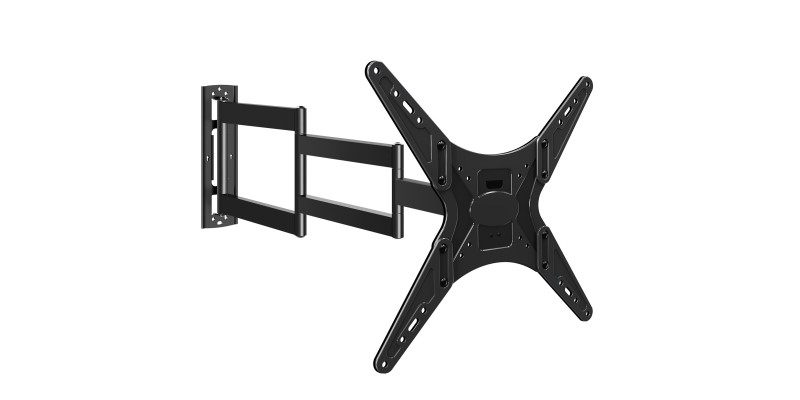 Part King 26" - 65" Extra Long Arm Full Motion TV Wall Mount Bracket Tilt Swivel 42" 50"