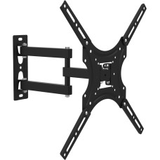 Part King Full Motion Double Arm TV Wall Mount Bracket 32" 42" 43" 49" 50" 55" LED LCD 200x200 300x300 400x200 400x400 VESA