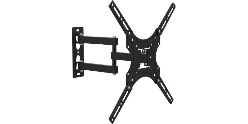 Part King Full Motion Double Arm TV Wall Mount Bracket 32" 42" 43" 49" 50" 55" LED LCD 200x200 300x300 400x200 400x400 VESA