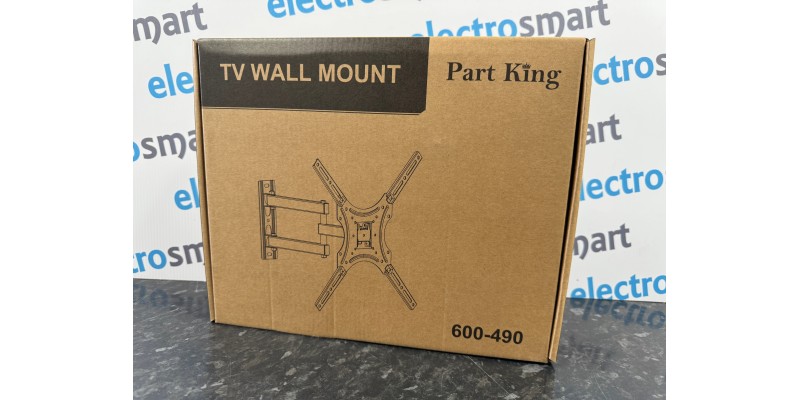 Part King Full Motion Double Arm TV Wall Mount Bracket 32" 42" 43" 49" 50" 55" LED LCD 200x200 300x300 400x200 400x400 VESA