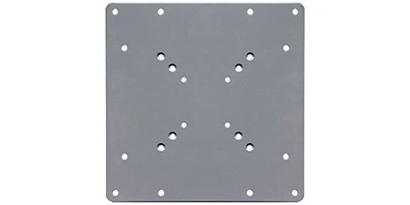 electrosmart 200 x 200 VESA Silver Mount Adaptor Plate Convert TV Wall Bracket 50/75 / 100 mm