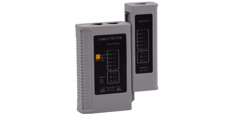 Blake CAT5e CAT6 and RJ11 Network Cable LAN Tester with PoE Protection